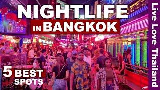 5 Best BANGKOK Nightlife Areas  Good & Naughty Places #livelovethailand