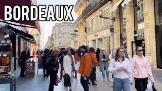 Bordeaux France  Walking Tour 4K HD February 28 2024