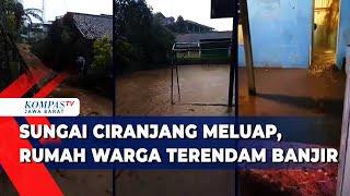 BPBD Evakuasi 9 Orang Warga Terjebak Banjir di Rumah