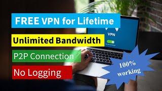 Best FREE VPN 2020 with UNLIMTED Bandwidth  FREE P2P support