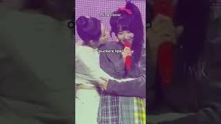 chaeyoungs reaction when dahyun kissed her 