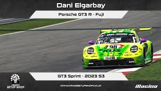 iRacing - 23S3 - Porsche GT3 R - GT3 Sprint - Fuji - Dani