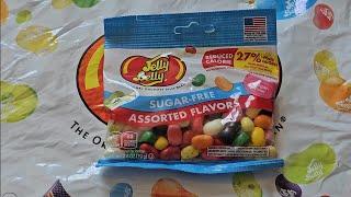 Jelly Belly Item Review Sugar-Free Assorted Flavors Taste Test