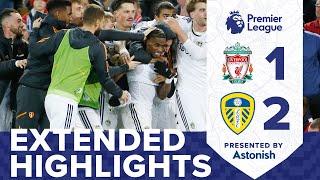 EXTENDED HIGHLIGHTS LIVERPOOL 1-2 LEEDS UNITED  PREMIER LEAGUE