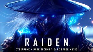 1 HOUR  RAIDEN - Mortal Kombat Dark Cyberpunk Music Mix \ Dark Techno  Copyright Free Music 