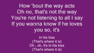 The Shoop Shoop Song Its In His Kiss By Cher Lyrics