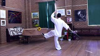 Tai Chi Sword 42 Form Step by Step Instructions Paragraph 4