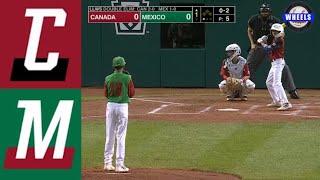 Canada vs Mexico  LLWS Winners Bracket  2022 Little League World Series Highlights