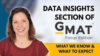 GMAT Focus Edition - Data Insights Section  What We Know What to Expert How to Prepare