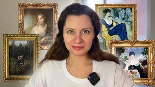 Learn RUSSIAN with this GAME  Guess THE PAINTING ‍ special game for art lovers