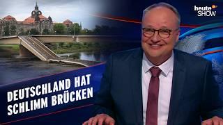 Kaputte Brücken und Straßen Deutschland bröckelt vor sich hin  heute-show vom 20.09.2024