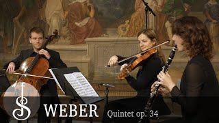 Weber  Quintett B-Dur für Klarinette und Streichquartett op. 34