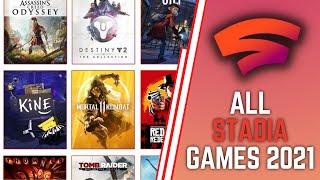 All Google Stadia Games that launched in 2021