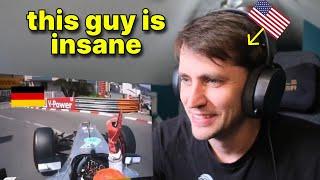 American reacts to F1 Legend Michael Schumacher Top 10 Moments