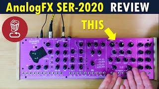 AnalogFX SER-2020 - The Formant Magic of Twin Peak Filters  Review & patch ideas