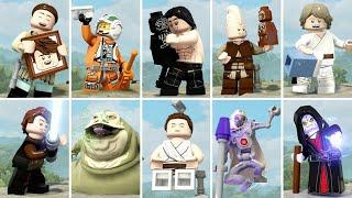 All Character Idle Animations in LEGO Star Wars The Skywalker Saga Part 1