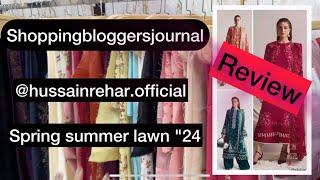 Hussain rehar spring summer lawn 24  shoppingbloggersjournal