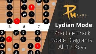 Lydian Backing Track In All 12 Keys - The Perfect Scale Learning Tool