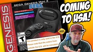 THIS IS WEIRD The SEGA Genesis Mini 2 OFFICIALLY Coming To The USA