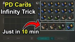 Infinity PD Cards Trick  Get Rich in 10 min  #ldoe #lastdayonearth