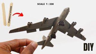 Easy You can make this B52 stratofortress Bomber  model airplane