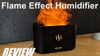 REVIEW Flame Humidifier Aroma Essential Oil Diffuser - Flame Effect LED Light?