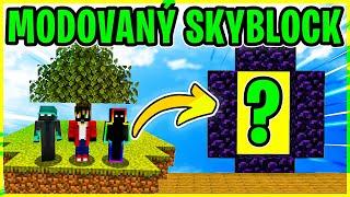 CO SE STALO S NETHEREM?  MODOVANÝ SKYBLOCK #5 12 MarweX&@MegaSkuci&@fatlaax