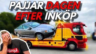 NYA BILEN HAVERERA 20 TIMMAR EFTER VI KÖPTE DEN.... - VLOGG #518