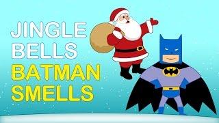 JINGLE BELLS BATMAN SMELLS  Christmas Songs  Nursery Rhymes TV  English Songs For Kids
