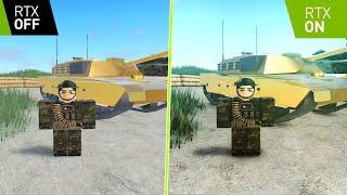 ROBLOX Military Tycoon but with RTX Shaders