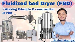 FBD  Fluid Bed Dryer  Fluidized Bed Dryer working principal and Construction @rasayanclasses