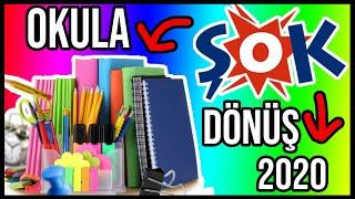 ŞOK OKULA DÖNÜŞ 2020 KIRTASİYE ALIŞVERİŞİ BACK TO SCHOOL 2020 CHALLENGE Dobişko Tv