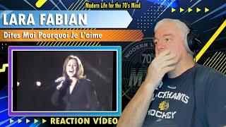 Lara Fabian Dites Moi Pourquoi Je Laime  Reaction Video - 3 Words...Oh My God
