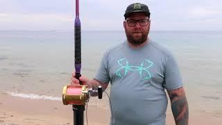 Shark Fishing from the Beach in  Port Phillip Bay