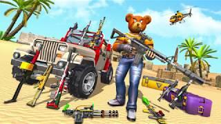 Teddy Bear Gun Strike Game Counter Shooting Games by Mizo Studio