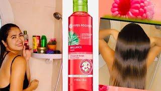 YVES ROCHER RINSING VINEGAR BRILLANCE HAIR SHINE & HEALTHY SCALP  Review&Demo StepbyStep MamaG