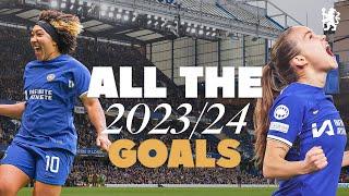 ALL 103 GOALS  Chelsea Women 202324 Goals Compilation  Chelsea FC
