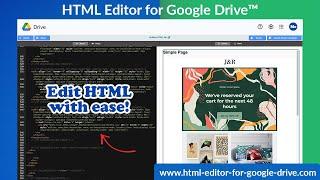 Best Online HTML Editor in Google Drive