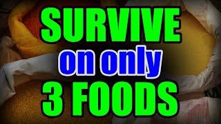 Stockpile ONLY 3 FOODS to SURVIVE – Why this is ALL you NEED