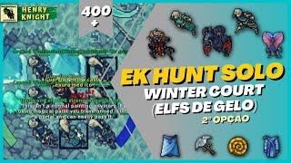 TIBIA EK HUNT SOLO #68 ICE ELFS SECOND OPTION