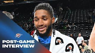 OKC Thunder at LA Clippers Post-Game Interview with Isaiah Joe  November 2 2024