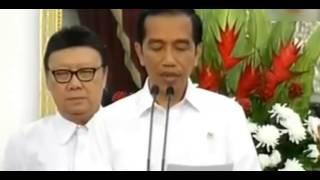 Pidato Presiden Joko widodo umumkan kenaikan BBM hari ini tanggal 18 November 2014 pukul 00.00