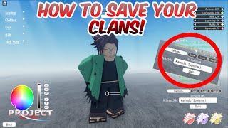 How To Save Your Clan in Project Slayers KAMADO   Project Slayers Update 1 Roblox Codes