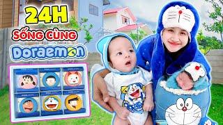 Thử Thách 24h Sống Cùng Doraemon Với Zino - Vê Vê Channel