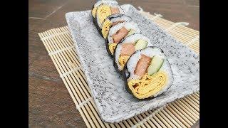 Luncheon Meat Sushi Roll 午餐肉寿司MummyKim