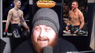 Volk translates hot dog order for Dan Hooker  MMA Guru Impressions