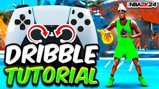 THE #1 BEST DRIBBLE TUTORIAL FOR BEGINNERS IN NBA 2K24 BEST DRIBBLE MOVES + FASTEST COMBOS NBA2K24