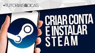  Como CRIAR CONTA na STEAM e INSTALAR no PC - 2024