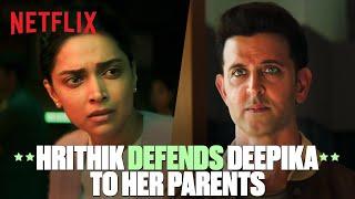 Hrithik Roshans BRILLIANT Monologue Moved Deepikas Parents  Fighter  Netflix India