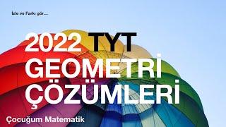 2022 TYT GEOMETRİ SORU ÇÖZÜMLERİPDF AÇIKLAMADA